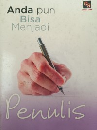 Anda pun Bisa Menjadi Penulis