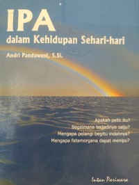 Image of IPA dalam Kehidupan Sehari-hari