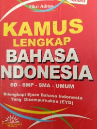 KAMUS LENGKAP BAHASA INDONESIA