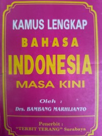 Image of KAMUS LENGKAP BAHASA INDONESIA MASA KINI