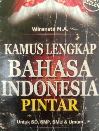 Image of KAMUS LENGKAP BAHASA INDONESIA PINTAR