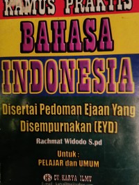 Image of KAMUS PRAKTIS BAHASA INDONESIA