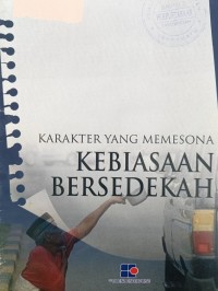 KARAKTER YANG MEMESONA KEBIASAAN BERSEDEKAH