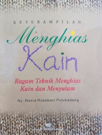 Keterampilan Menghias Kain