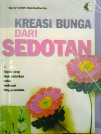 KREASI BUNGA DARU SEDOTAN