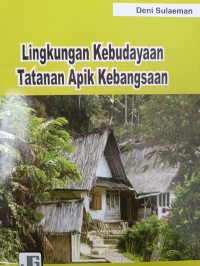 Lingkungan Kebudayaan Tatanan Apik Kebangsaan