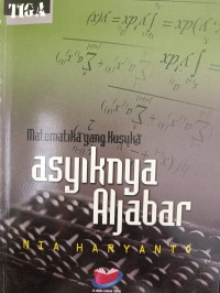 Matematika yang Kusuka Asyiknya Aljabar 3