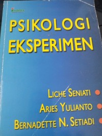 Image of Psikologi Eksperimen