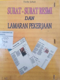 Image of SURAT-SURAT RESMI DAN LAMARAN PEKERJAAN